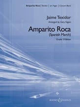 Amparito Roca Concert Band sheet music cover